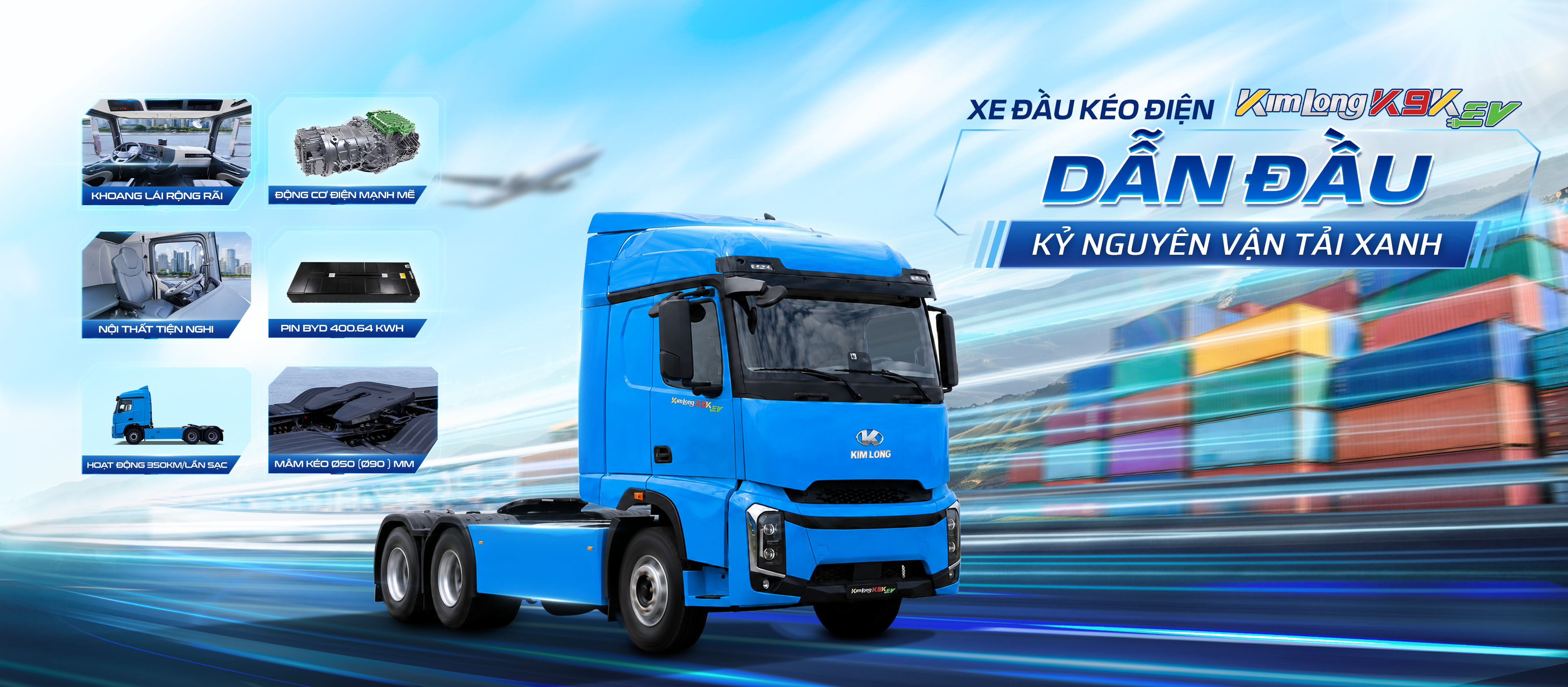 Xe đầu kéo điện