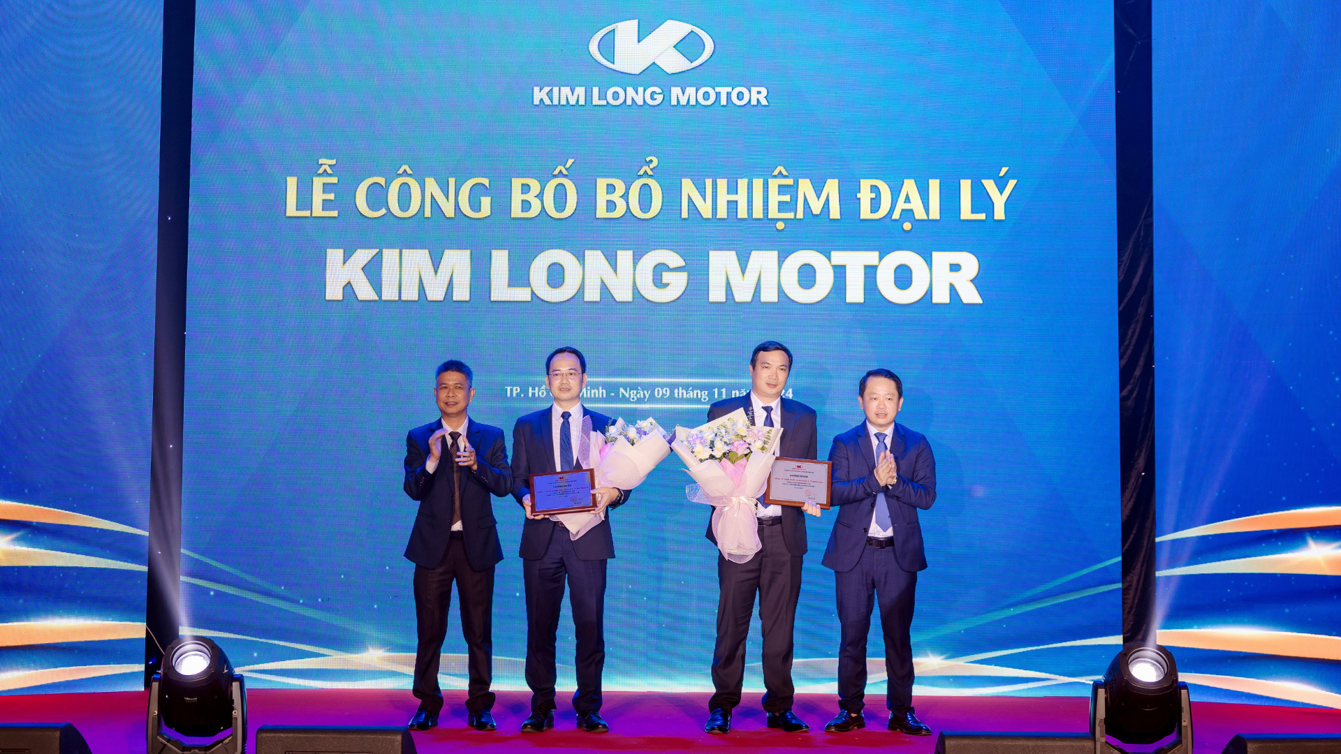 PRESS RELEASE: INTRODUCING THE DISTRIBUTION SYSTEM PLANNING & DEVELOPMENT, ANNOUNCING DEALER APPOINTMENT AND OPENING OF KIM LONG MOTOR SHOWROOM IN HO CHI MINH CITY