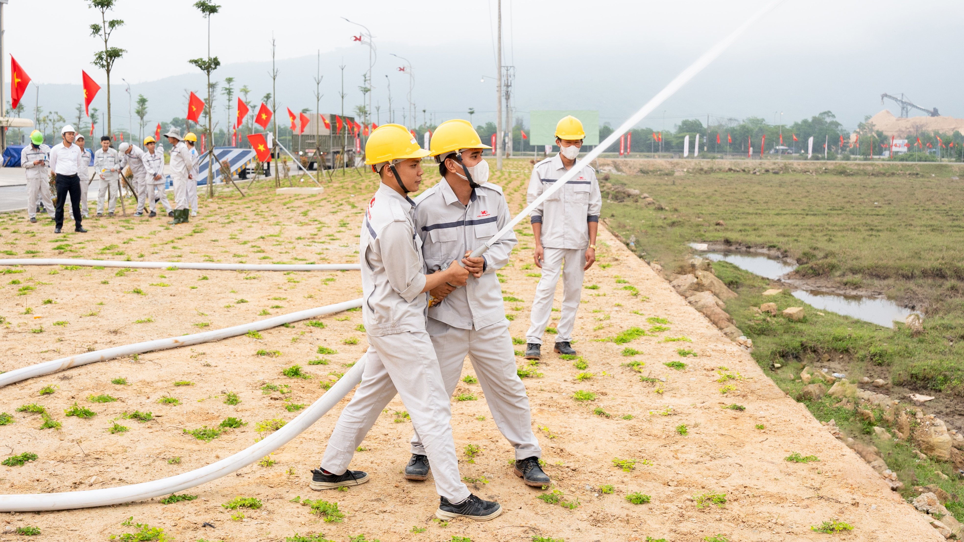 FIRE PREVENTION AND RESCUE TRAINING AT KIM LONG MOTORS AUTOMOBILE, PARTS & COMPONENTS PRODUCTION COMPLEX
