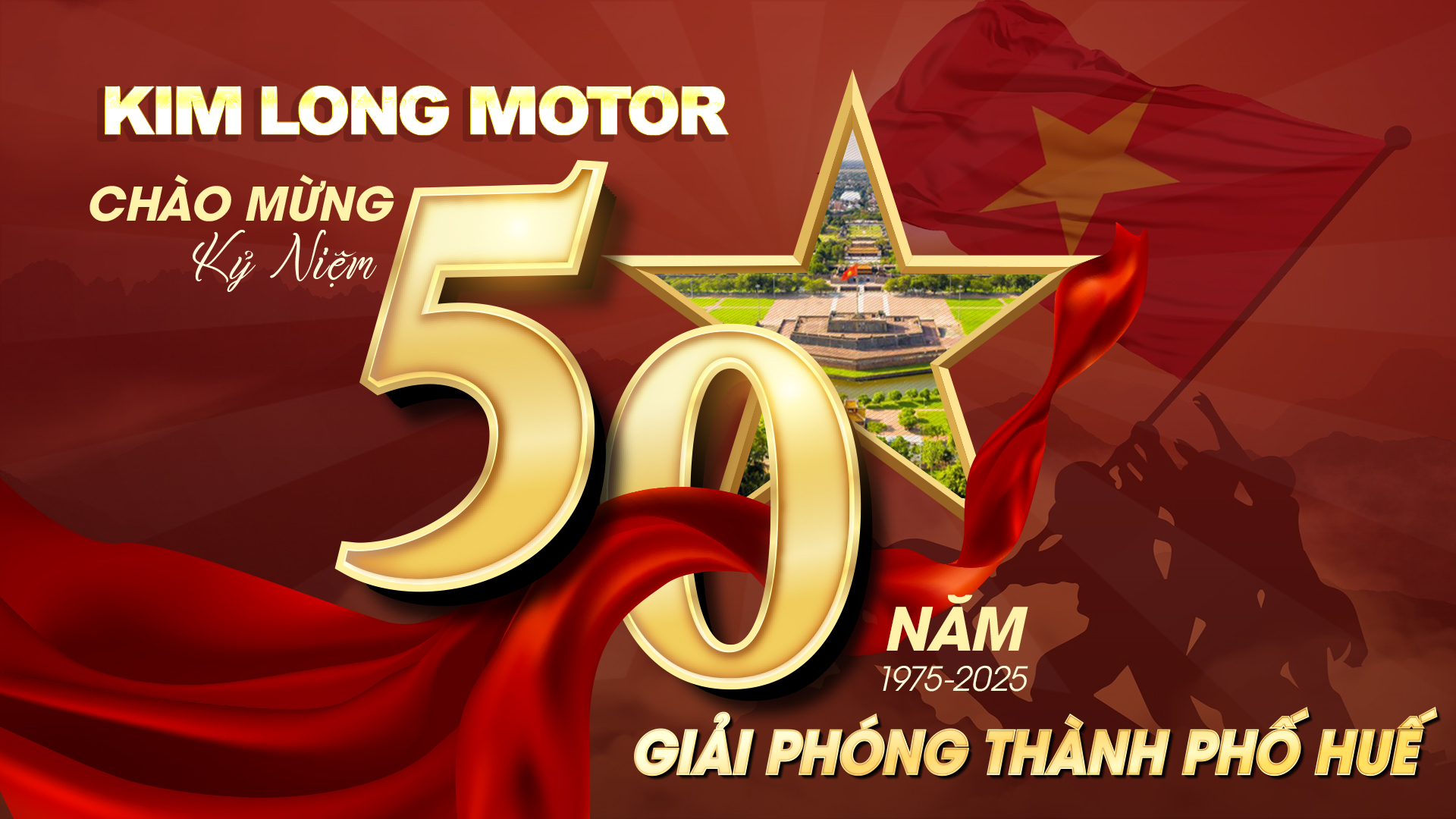 KIM LONG MOTOR CELEBRATES 50 YEARS OF HUE’S LIBERATION (1975 - 2025)