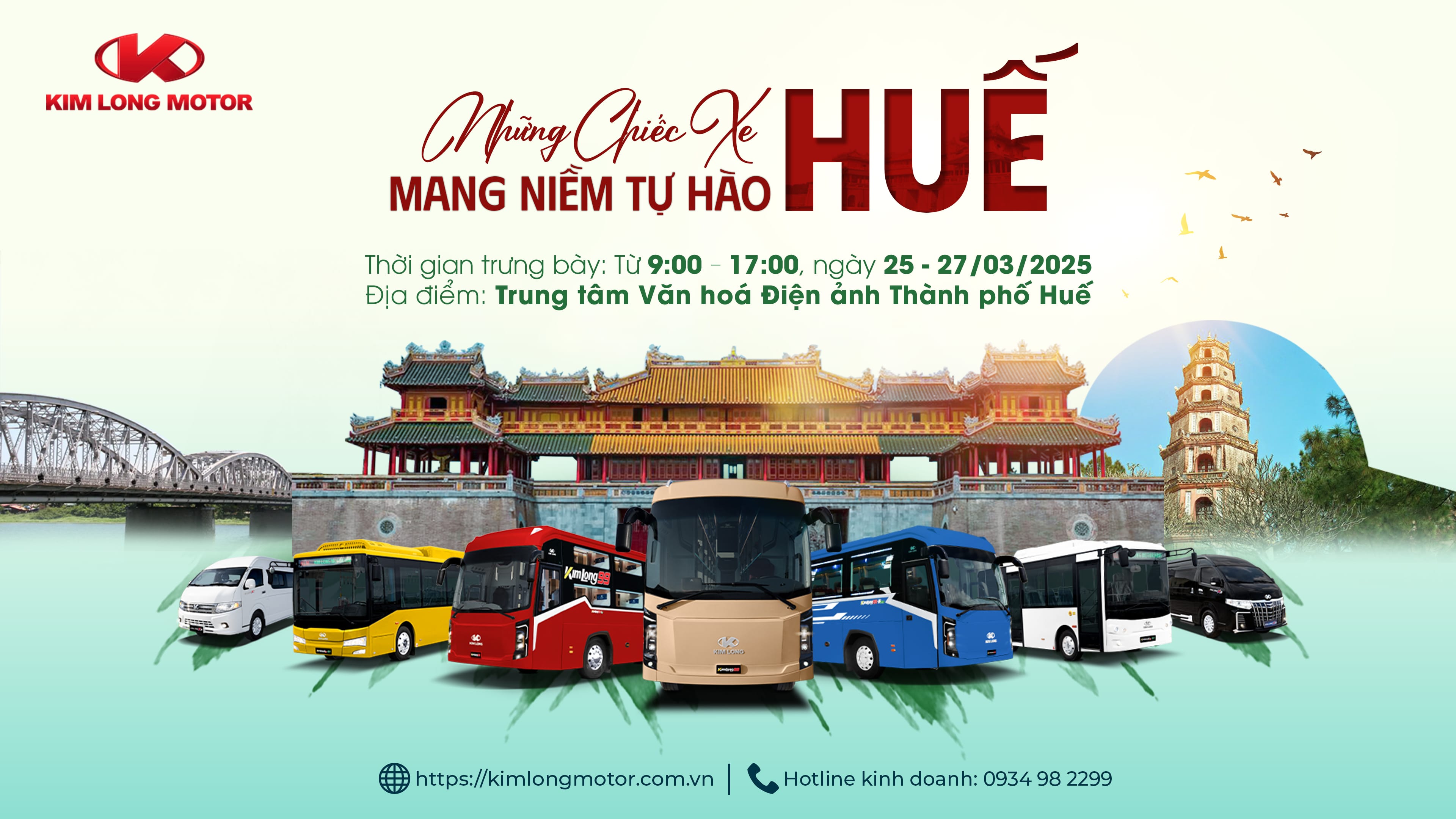 KIM LONG BUS EXHIBITION – BUSES THAT EMBODY HUE’S PRIDE