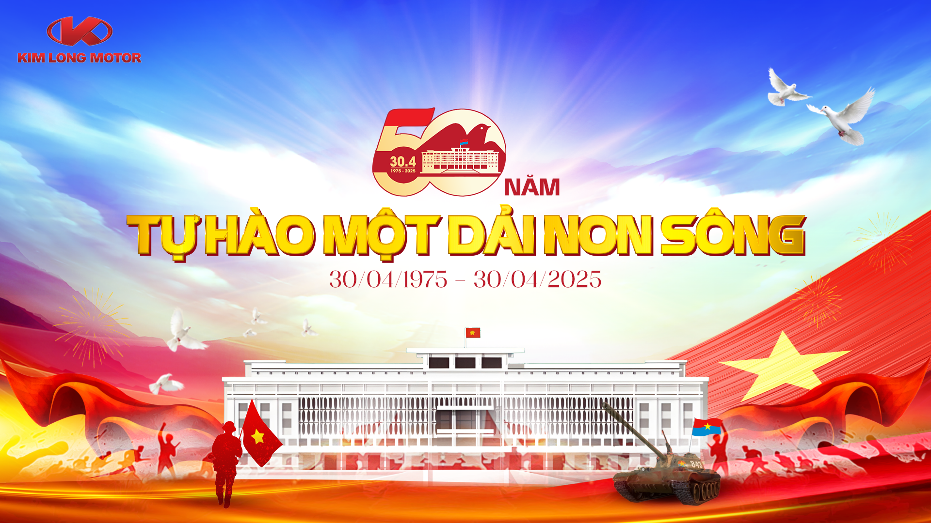 50 NĂM TỰ HÀO MỘT DẢI NON SÔNG (30/4/1975 - 30/4/2025)