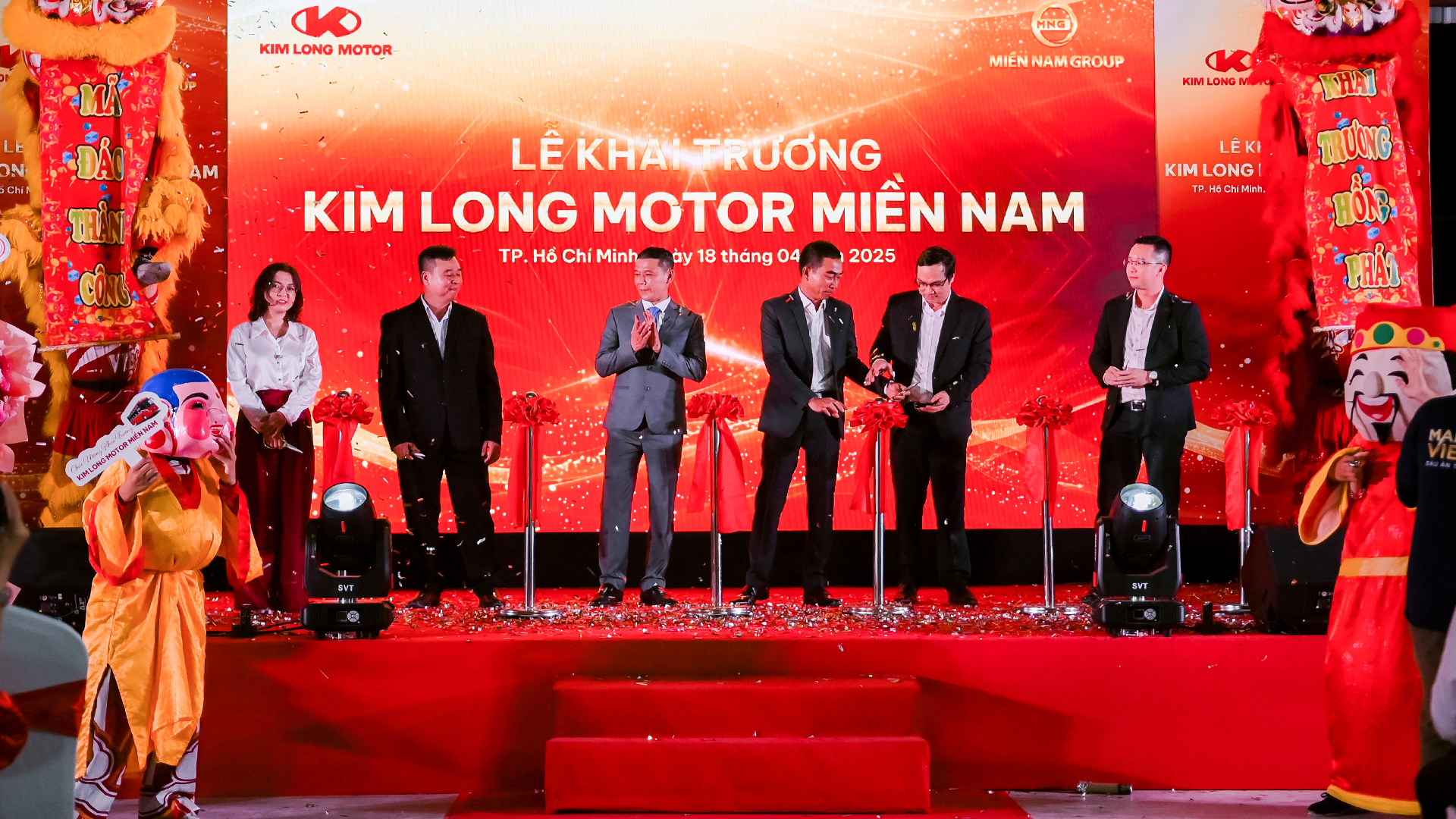 KIM LONG MOTOR VÀ MIỀN NAM AUTO CHÍNH THỨC KHAI TRƯƠNG HỆ THỐNG SHOWROOM KIM LONG MOTOR MIỀN NAM