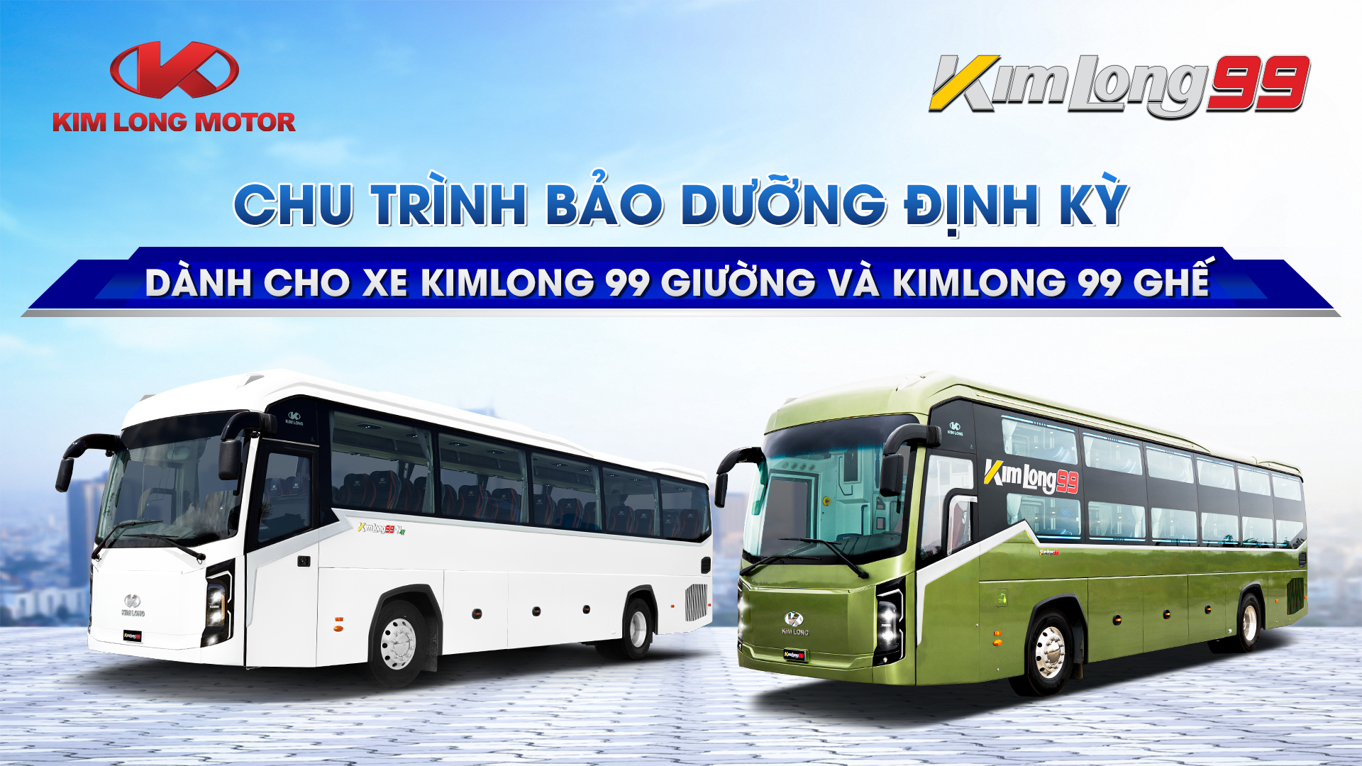 CHU KỲ BẢO DƯỠNG ĐỊNH KỲ DÀNH CHO XE BUS KIMLONG 99