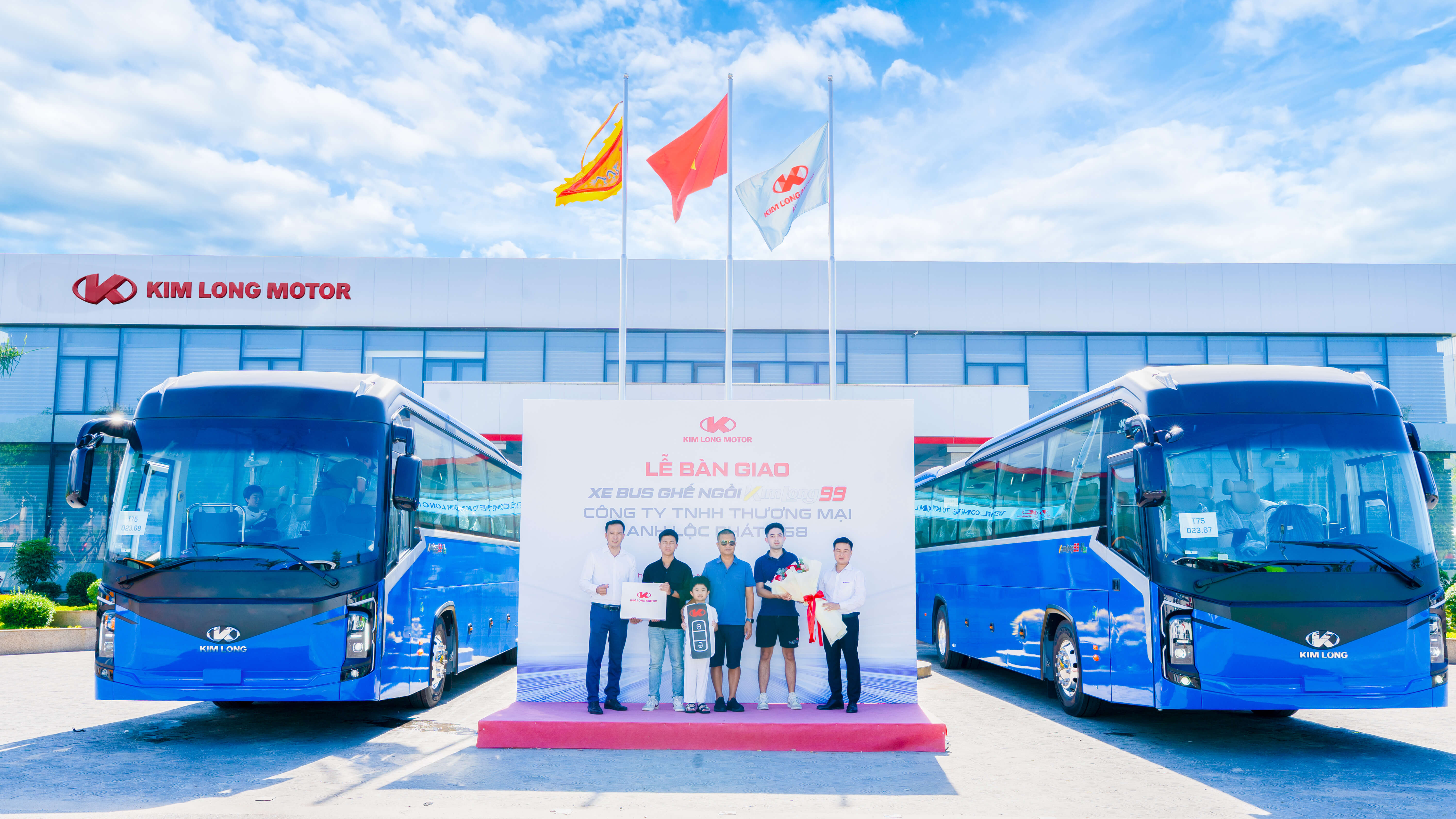 KIM LONG MOTOR SUCCESSFULLY DELIVERS THE 5TH BATCH TO ANH LOC PHAT H68 – FURTHER AFFIRMING PRODUCT QUALITY