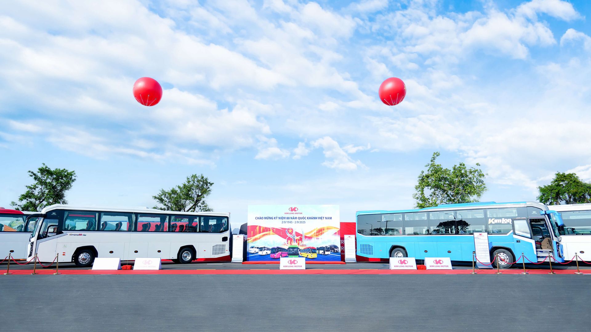 KIM LONG MOTOR VINH DỰ GÓP MẶT TẠI TRIỂN LÃM QUỐC GIA CHÀO MỪNG 80 NĂM QUỐC KHÁNH 02/09