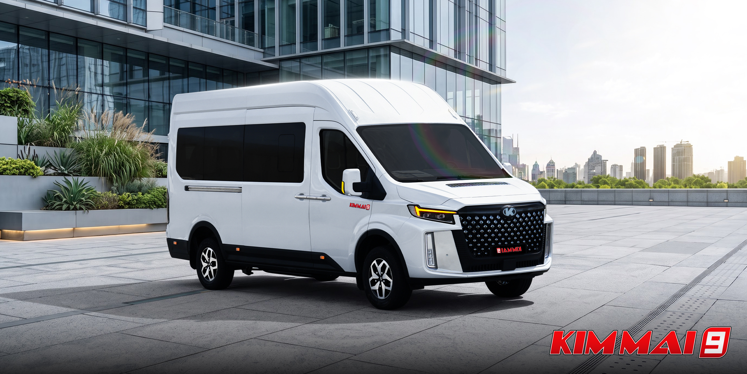 KIM LONG MOTOR CHÍNH THỨC RA MẮT MINIBUS KIMMAI9 - CHỈ 888 TRIỆU ĐỒNG, ƯU ĐÃI  40 TRIỆU ĐỒNG